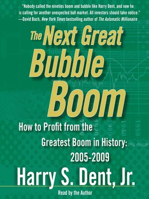 cover image of The Next Great Bubble Boom